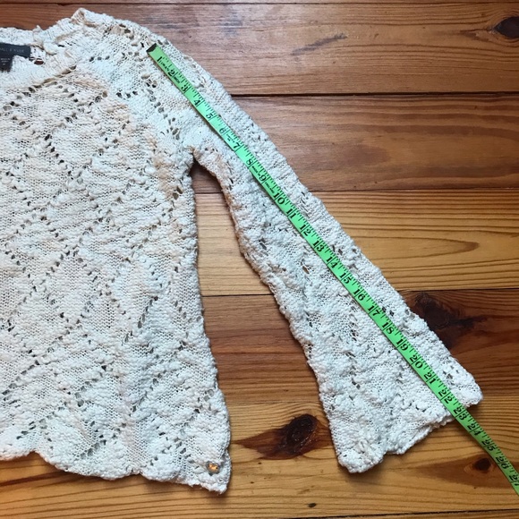 Kendall & Kylie White Sweater, EUC, M - Picture 6 of 12
